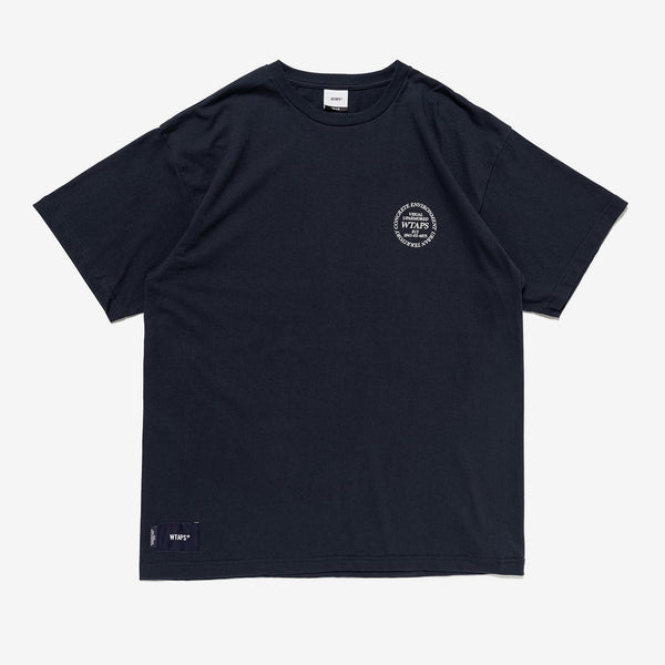 INGREDIENTS / CIRCLE / SS / COTTON(NAVY)