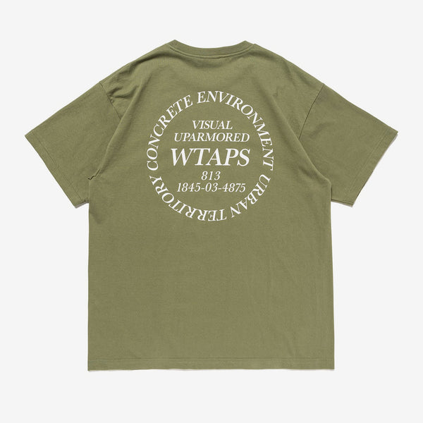 INGREDIENTS / CIRCLE / SS / COTTON( OLIVE DRAB)