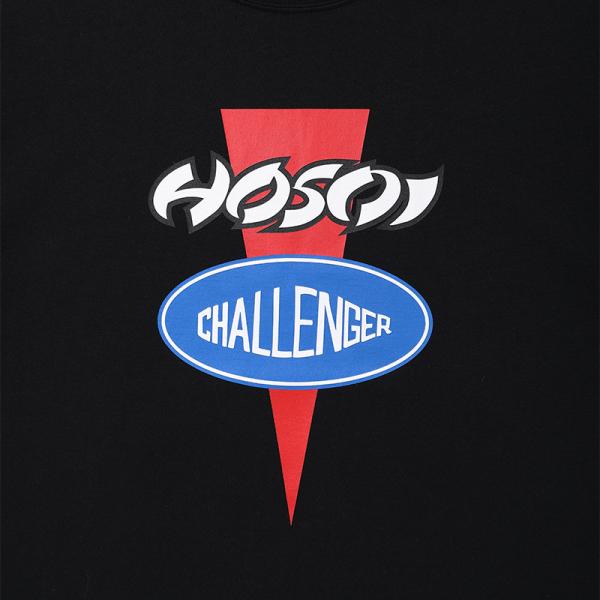 HOSOI x CHALLENGER FRONT LOGO S/S TEE(BLACK) – STREAM