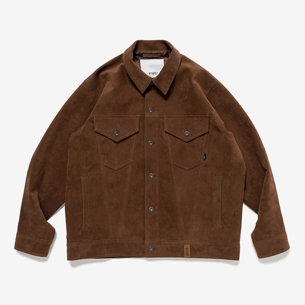 【WTAPS|ダブルタップス】JC / JACKET / SYNTHETIC/ JC/ジャケット/シンセティック(BROWN)