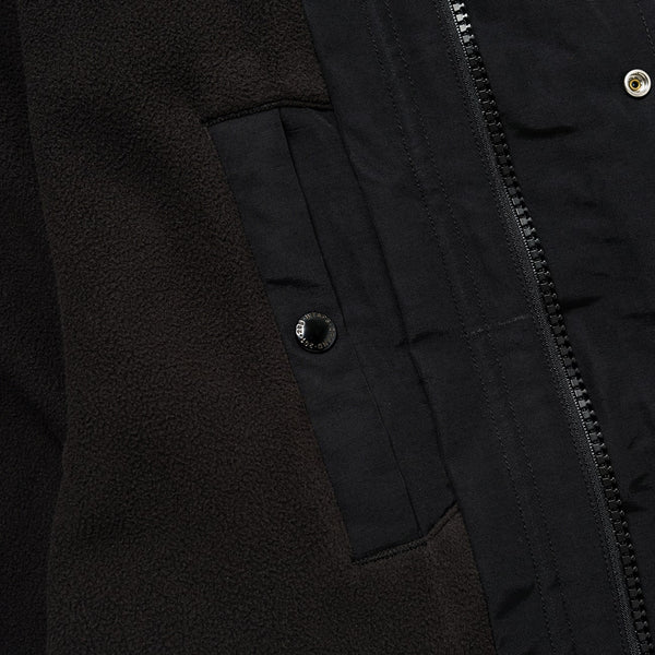 VALLET / COAT / NYCO. GROSGRAIN/バレット/コート/NYCO.グロスグラン(BLACK)