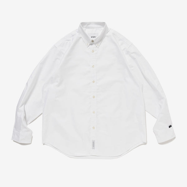 BD 01 / LS / COTTON. OXFORD/  BD 01 / LS コットン.オックスフォード(WHITE)