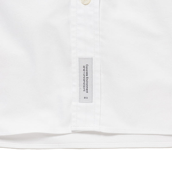 BD 01 / LS / COTTON. OXFORD/  BD 01 / LS コットン.オックスフォード(WHITE)