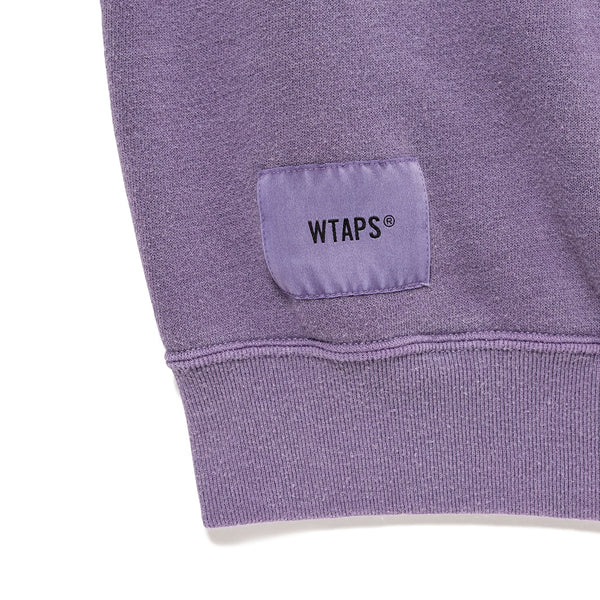 【WTAPS|ダブルタップス】SIGN 01 / SWEATER / CTPL /SIGN 01/セーター/CTPL(PURPLE)