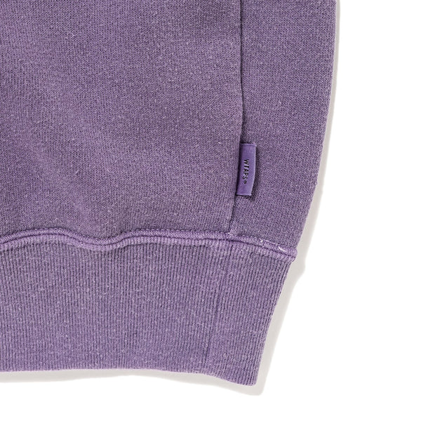 【WTAPS|ダブルタップス】SIGN 01 / SWEATER / CTPL /SIGN 01/セーター/CTPL(PURPLE)