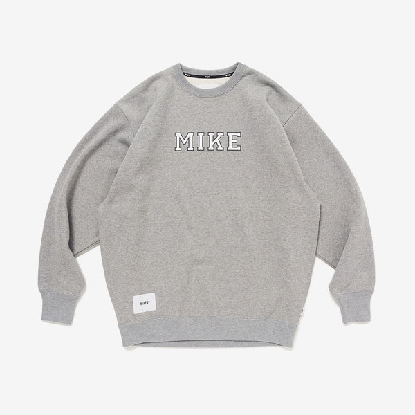 【WTAPS|ダブルタップス】ACADEMY / SWEATER / COTTON /アカデミー/セーター/コットン(ASH GRAY)