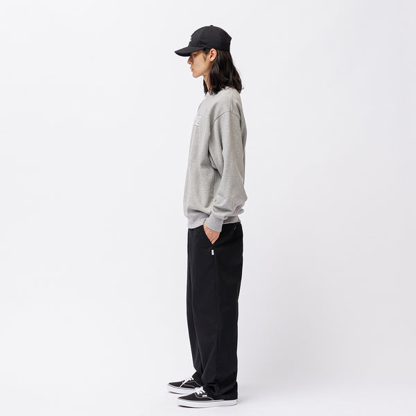 【WTAPS|ダブルタップス】ACADEMY / SWEATER / COTTON /アカデミー/セーター/コットン(ASH GRAY)