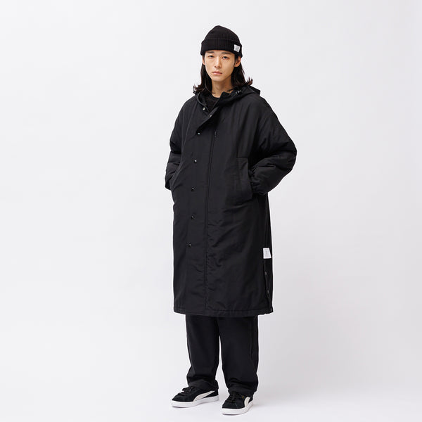 VALLET / COAT / NYCO. GROSGRAIN/バレット/コート/NYCO.グロスグラン(BLACK)