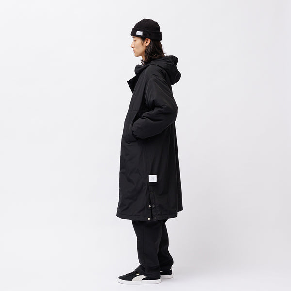 VALLET / COAT / NYCO. GROSGRAIN/バレット/コート/NYCO.グロスグラン(BLACK)