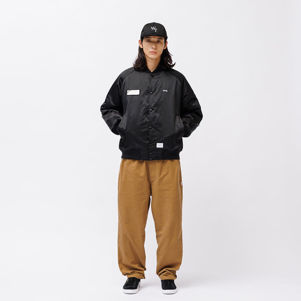 TEAM / JACKET / NYLON. TWILL /チーム/ジャケット/ナイロン.ツイル(BLACK)