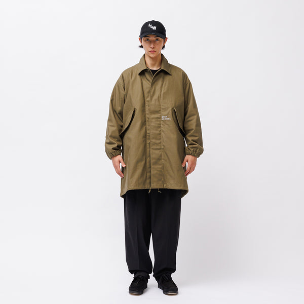 SMOCK / COAT / COTTON. SERGE /スモック/コート/コットン.サージ(OLIVE DRAB)