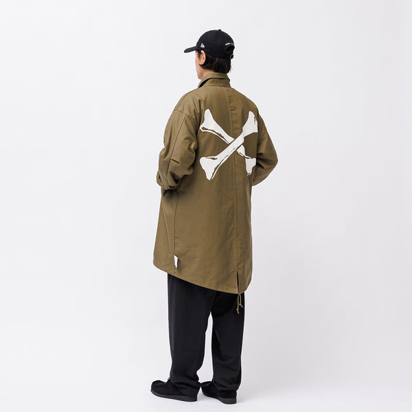 SMOCK / COAT / COTTON. SERGE /スモック/コート/コットン.サージ(OLIVE DRAB)