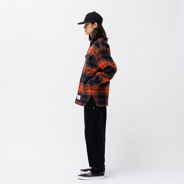 【WTAPS|ダブルタップス】WCPO 02 / JACKET / WOPL. MOSSER. TEXTILE/ WCPO 02 / ジャケット / WOPL. モッサー. テキスタイル(ORANGE)