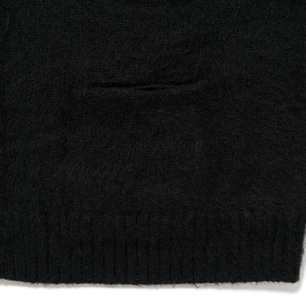 PALMER / SWEATER / ACRYLIC|PALMER/セーター/アクリル(BLACK)