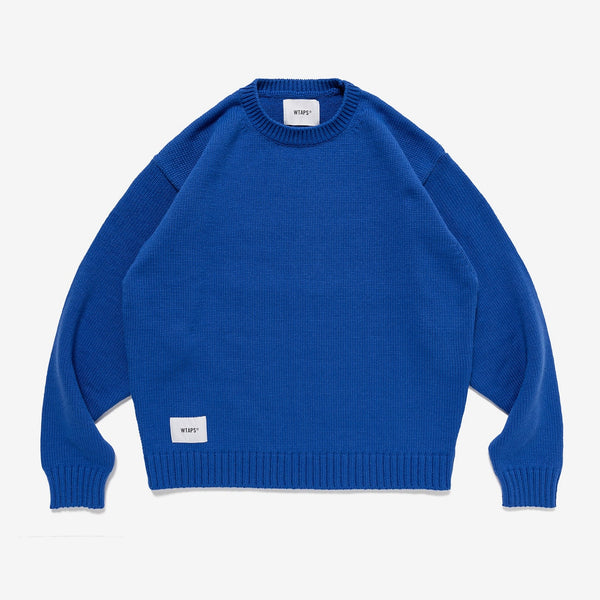 SIGN / SWEATER / POLY /サイン/ セーター / ポリ(BLUE)