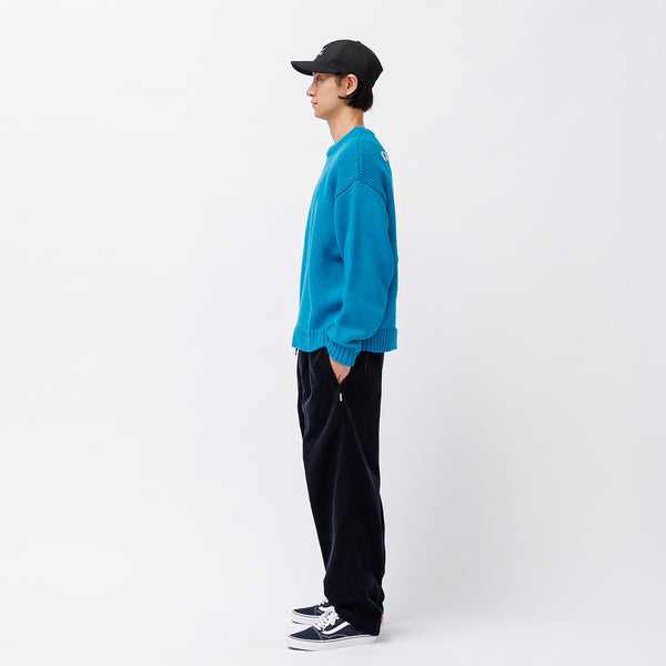 【WTAPS|ダブルタップス】INGREDIENT / SWEATER / POLY/ イングレディエント / セーター / ポリ(BLUE)