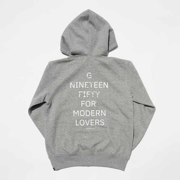 【GALLERY 1950|ギャラリー 1950】SWEAT FULL ZIP HOODIE-MODERN LOVERS(BLACK,NAVY,HEATHER GRAY)