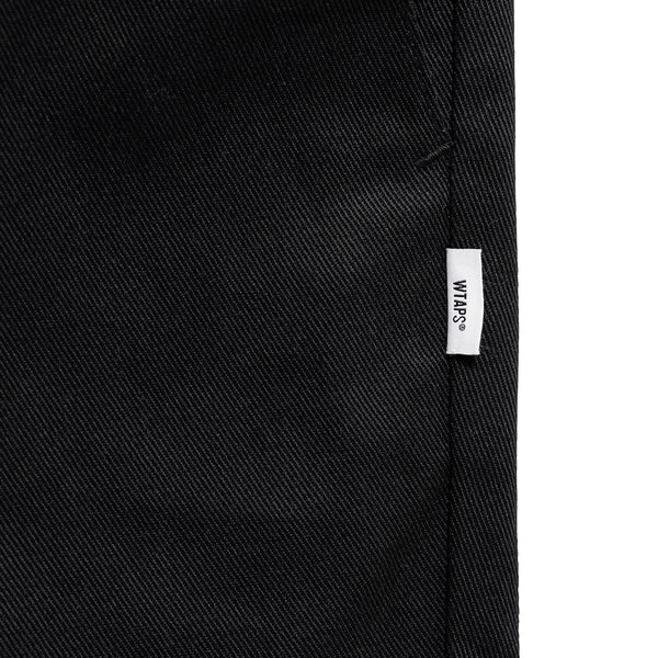 【WTAPS|ダブルタップス】WRKT2001 / TROUSERS / CTPL. TWILL / WRKT2001 / トラウザー / CTPL. ツイル (BLACK)