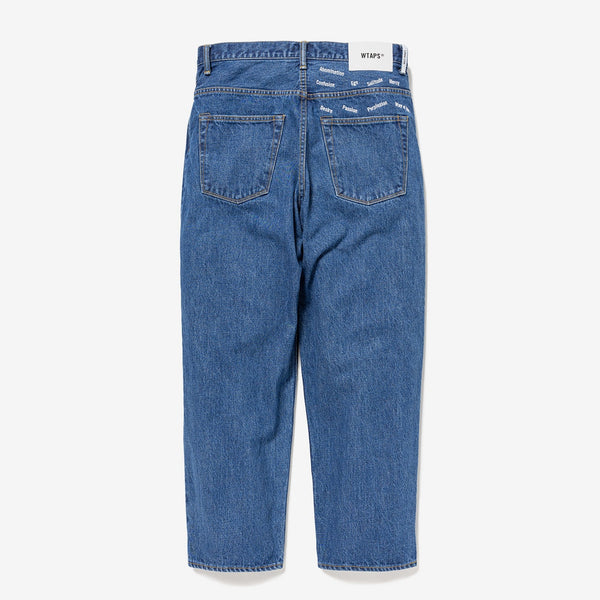 BLUES STRAIGHT / TROUSERS / COTTON. DENIM (INDIGO)