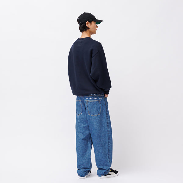 BLUES STRAIGHT / TROUSERS / COTTON. DENIM (INDIGO)