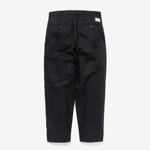 TRDT1803 / TROUSERS / CTPL. TWILL(BLACK)