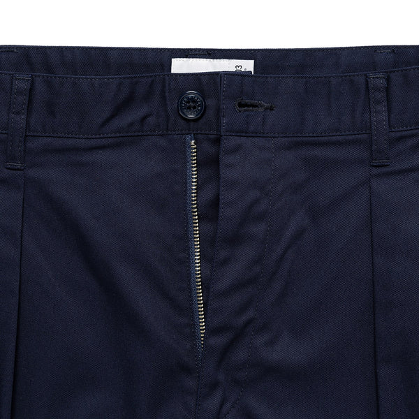 TRDT1803 / TROUSERS / CTPL. TWILL(NAVY)