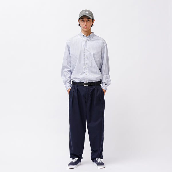 TRDT1803 / TROUSERS / CTPL. TWILL(NAVY)