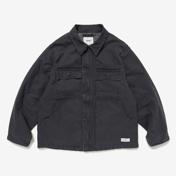 【WTAPS|ダブルタップス】MICH / JACKET / COTTON. CNVS(CHACOAL)