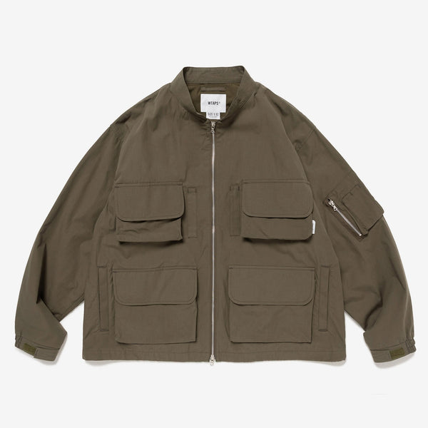【WTAPS|ダブルタップス】MODULAR 01 / JACKET / COTTON. WEATHER/モジュラー01ジャケットコットンウェザー(BLACK, OLIVE DRAB)