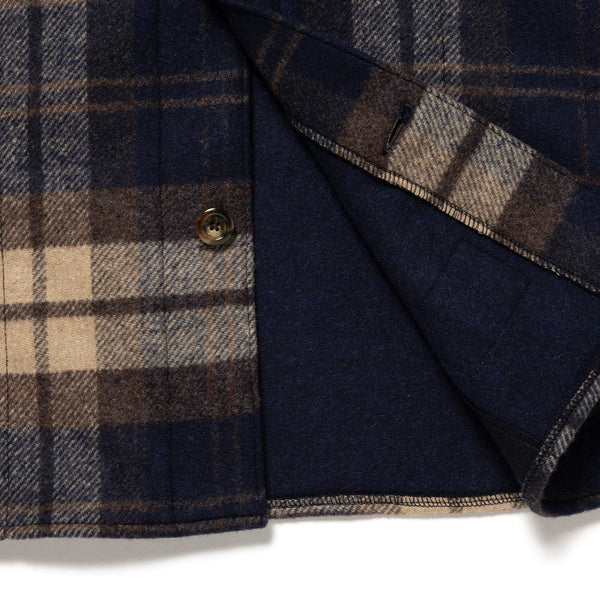 【WTAPS|ダブルタップス】WCPO / JACKET / WOPL. MELTON. TEXTILE/WCPO/ジャケット/WOPL.メルトン.テキスタイル(GREEN,BEIGE)