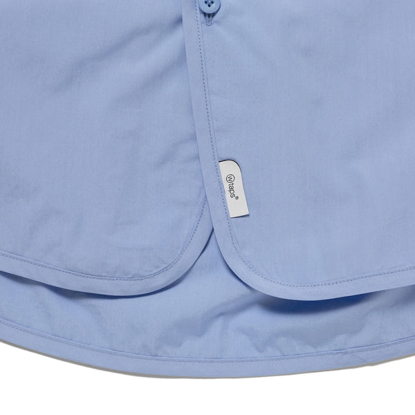 【WTAPS|ダブルタップス】SCOUT 01 / LS / COTTON. BROADCLOTH/スカウト01 / LS / コットンブロードクロス  (BLACK, BLUE)
