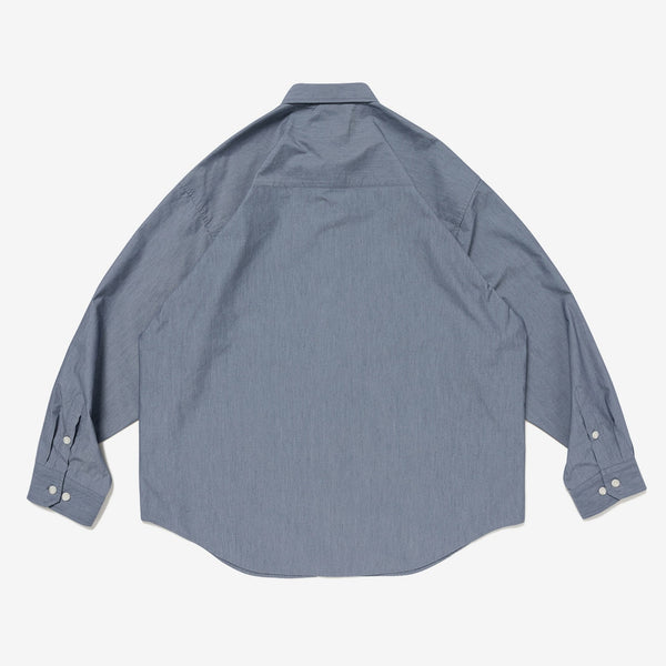 【WTAPS|ダブルタップス】BD 04 / LS / NYCO. BROADCLOTH. CORDURA®. OF(BROWN, NAVY)