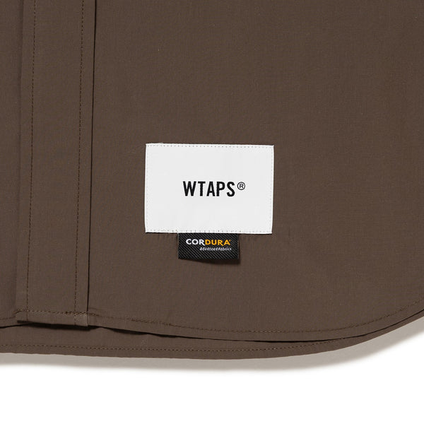 【WTAPS|ダブルタップス】BD 04 / LS / NYCO. BROADCLOTH. CORDURA®. OF(BROWN, NAVY)
