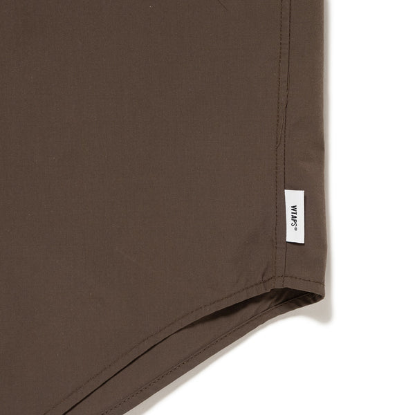 【WTAPS|ダブルタップス】BD 04 / LS / NYCO. BROADCLOTH. CORDURA®. OF(BROWN, NAVY)