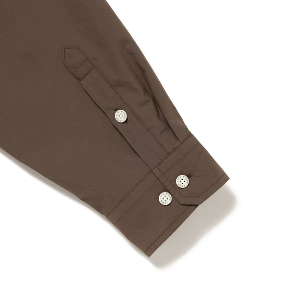 【WTAPS|ダブルタップス】BD 04 / LS / NYCO. BROADCLOTH. CORDURA®. OF(BROWN, NAVY)