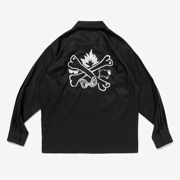【WTAPS|ダブルタップス】EW / LS / CTLY. TWILL(BLACK)