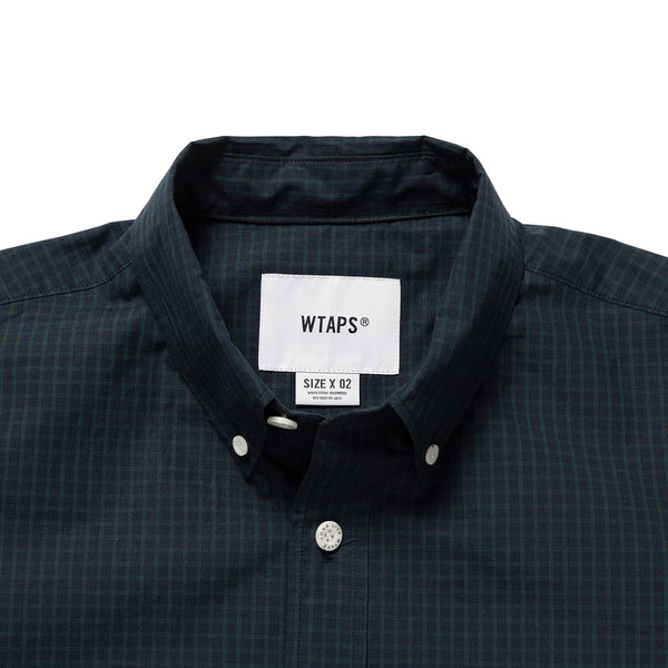 【WTAPS|ダブルタップス】BD 07 / LS / COTTON. BROADCLOTH. TEXTILE. OF/BD 07 / LS / コットンブロードクロステキスタイルOF(GREEN)