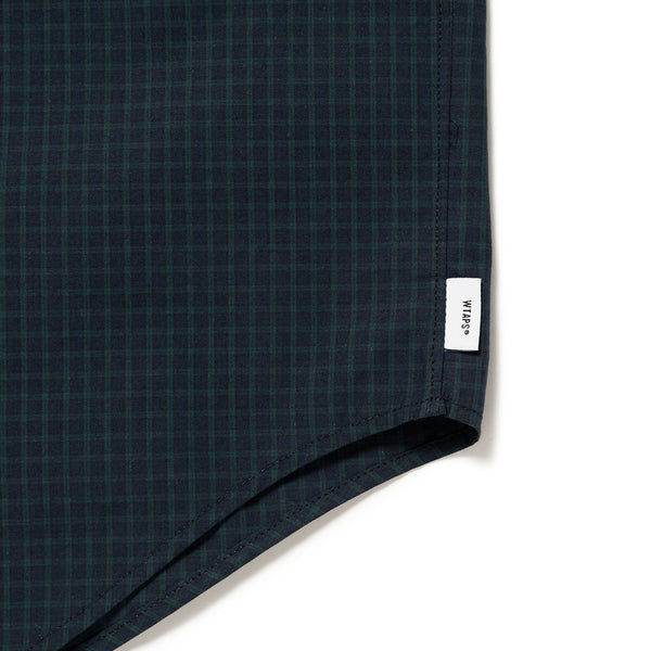 【WTAPS|ダブルタップス】BD 07 / LS / COTTON. BROADCLOTH. TEXTILE. OF/BD 07 / LS / コットンブロードクロステキスタイルOF(GREEN)