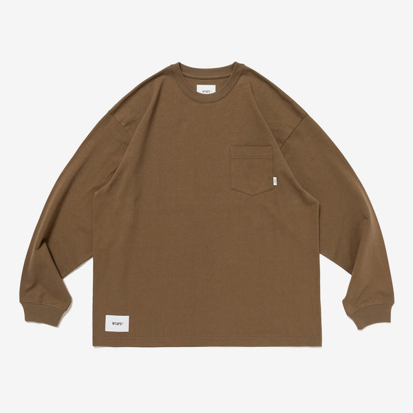 【WTAPS|ダブルタップス】AII / LS / COTTON/AII / LS / コットン(BLACK, BROWN, GRAY, LIGHT GRAY)