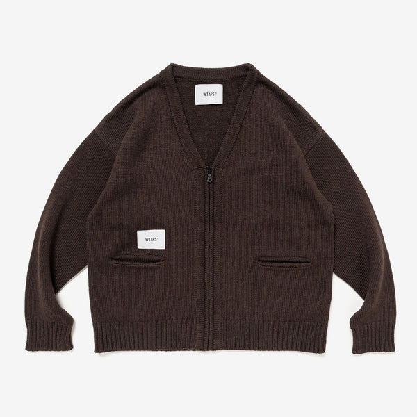 【WTAPS|ダブルタップス】PALMER AFA / SWEATER / ALPL /パーマーAFA/セーター/ ALPL(BLACK, BROWN )