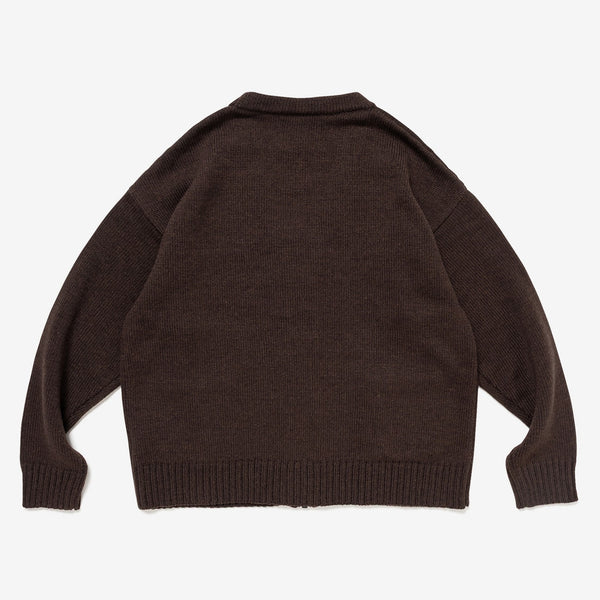 【WTAPS|ダブルタップス】PALMER AFA / SWEATER / ALPL /パーマーAFA/セーター/ ALPL(BLACK, BROWN )