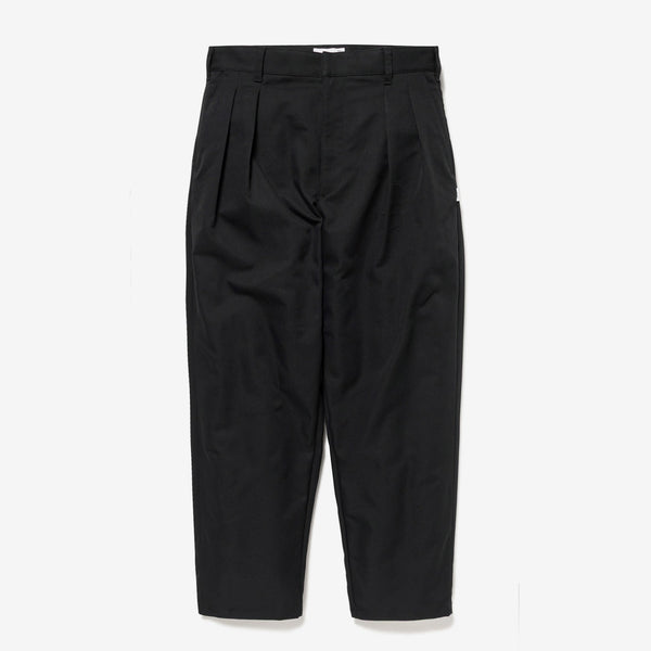 【WTAPS|ダブルタップス】TRDT1804 / TROUSERS / POLY. TWILL(BLACK)