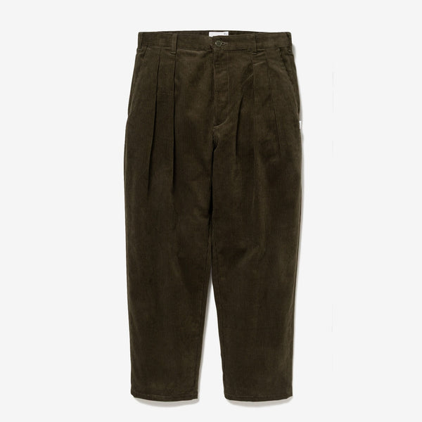 【WTAPS|ダブルタップス】TRDT1805 / TROUSERS / COTTON. CORDUROY/TRDT1805 /トラウザー/コットン.コーデュロイ(BLACK, OLIVE DRAB)