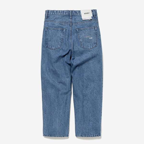【WTAPS|ダブルタップス】BLUES STRAIGHT / TROUSERS /COTTON. DENIM /ブルースストレート/トラウザー/コットン.デニム( INDIGO)