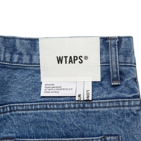 【WTAPS|ダブルタップス】BLUES STRAIGHT / TROUSERS /COTTON. DENIM /ブルースストレート/トラウザー/コットン.デニム( INDIGO)