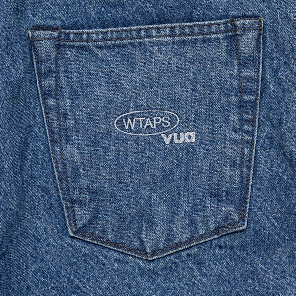 【WTAPS|ダブルタップス】BLUES STRAIGHT / TROUSERS /COTTON. DENIM /ブルースストレート/トラウザー/コットン.デニム( INDIGO)