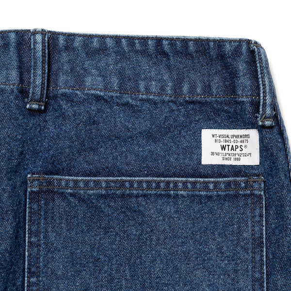 【WTAPS|ダブルタップス】ARMSTG2501 / TROUSERS / COTTON. DENIM (INDIGO)