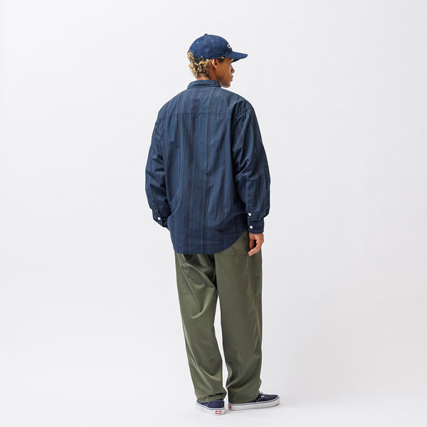 【WTAPS|ダブルタップス】BD 05 / LS / COTTON. BROADCLOTH. TEXTILE. RF /BD 05 / LS / コットン.ブロードクロス.テキスタイル. RF (BLACK)