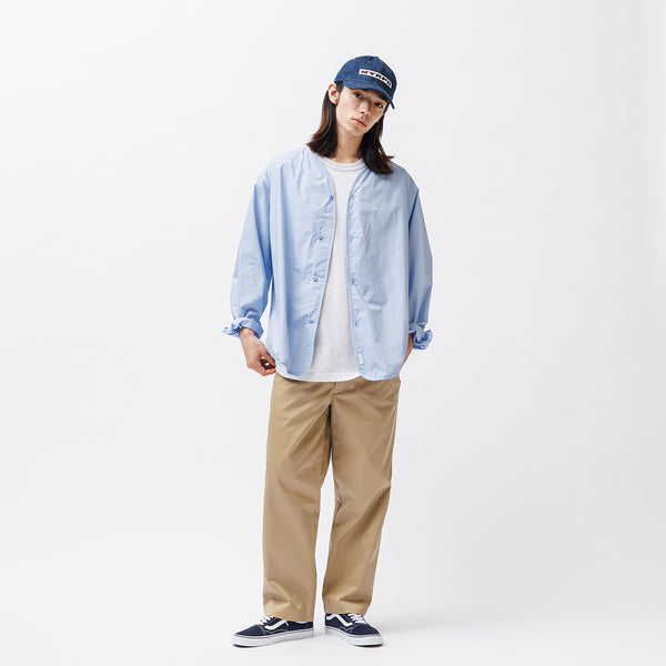 【WTAPS|ダブルタップス】SCOUT 01 / LS / COTTON. BROADCLOTH/スカウト01 / LS / コットンブロードクロス  (BLACK, BLUE)