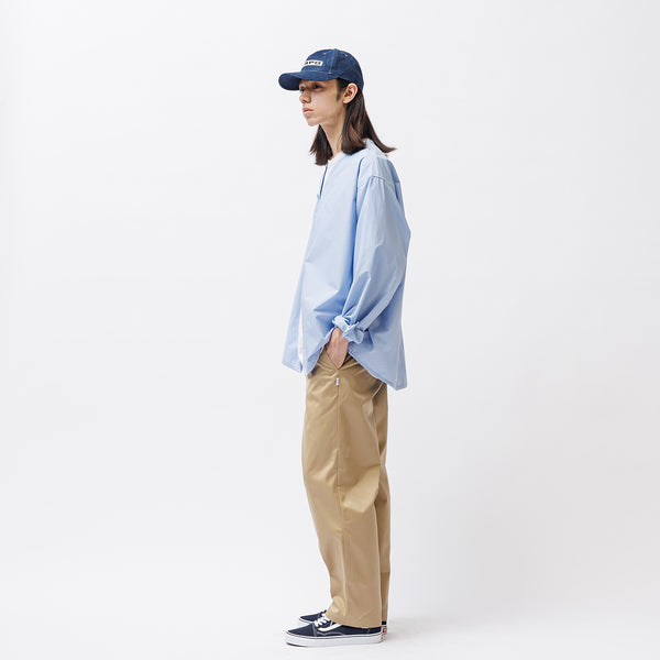 【WTAPS|ダブルタップス】SCOUT 01 / LS / COTTON. BROADCLOTH/スカウト01 / LS / コットンブロードクロス  (BLACK, BLUE)